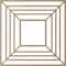 Ekena Millwork Raven Wood Fretwork Pierced Ceiling Medallion, Birch, 22"OD x 8 1/8"ID x 1/4"T CMWP22X22X0250RABI - alternate 2